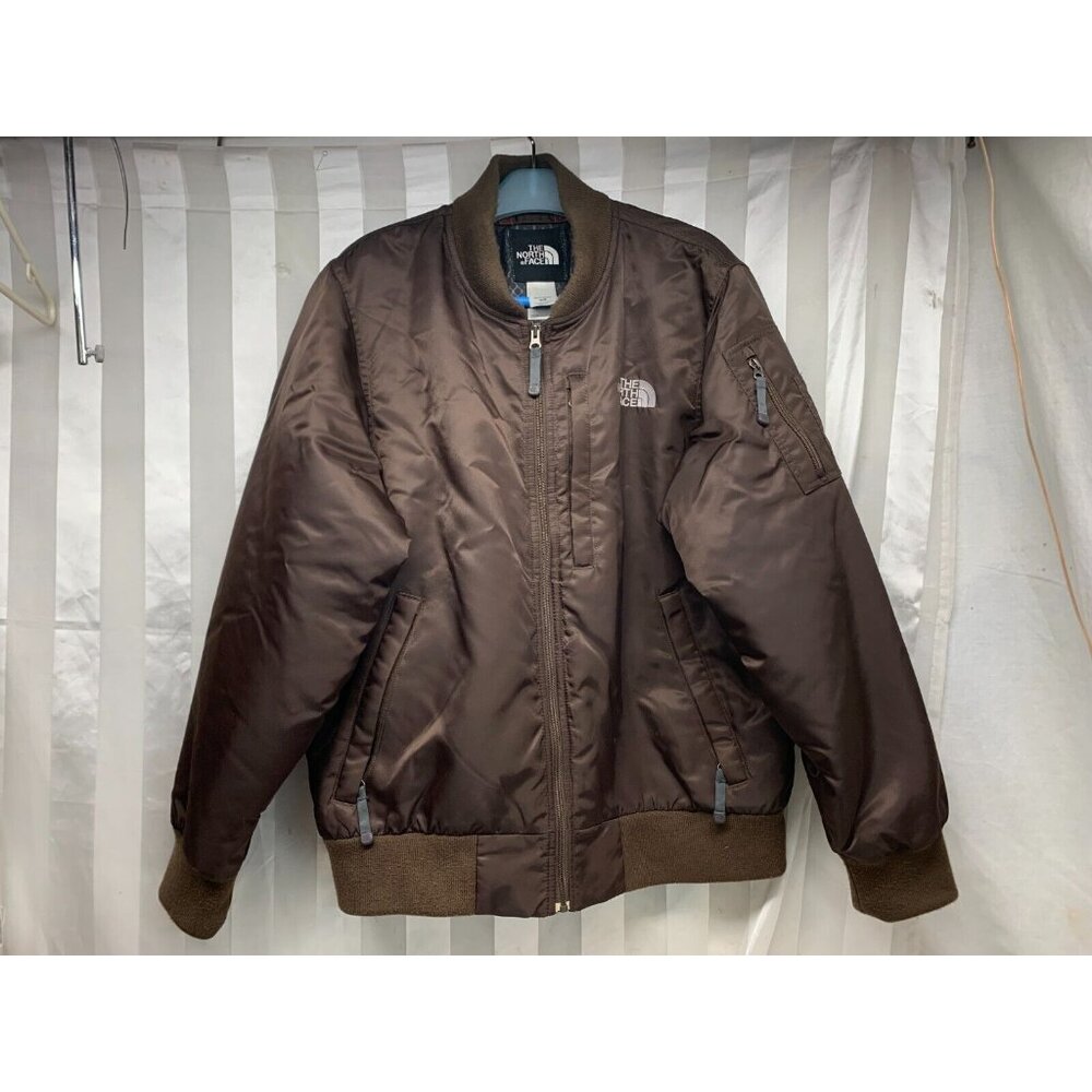 SOLD The North Face Men's Windbreaker Zip Up Bomber Jacket Sz M